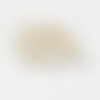 Lot de 10 perles de culture ovales – 9,5 x 8 mm – trou transversal