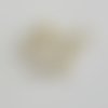 Lot de 10 perles de culture – forme ovale irrégulière – perçage transversal – 7 mm