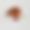 Larmes d’agate – lot de 10 perles en agate naturelle, 8,5 x 7 mm, percées sur la hauteur