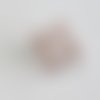 Lot de 4 perles en quartz rose facetté – 12 mm