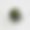 Perle en jaspe vert 18 mm – n°1