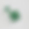 Lot de 5 perles en aventurine verte naturelle – 6 mm