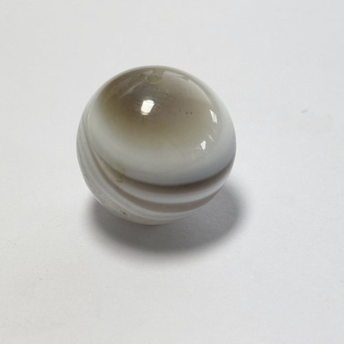 Agate du botswana 18 mm – pierre naturelle rubanée n°4