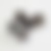 5 perles en agate du botswana 12 mm – lot n°1