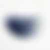 Perle galette en sodalite naturelle – 72 x 37 mm – pièce centrale
