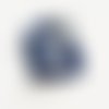Perle rectangulaire en sodalite - 39 x 29 mm - perle n°2