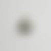 Perle en argent 925 en forme de larme 12 mm - trou transversal 1,2 mm - vendue à l’unité