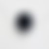 Perle onyx 16 mm de diamètre - agate noire