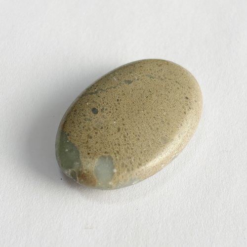 1 perle en jaspe aquaterra ovales 30 x 20 mm - n°1