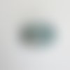 Perle en aigue-marine laiteuse 21 mm – trou 0,6 mm – 5,3 g