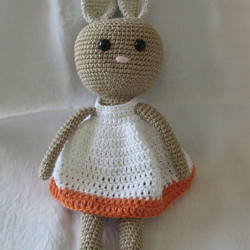 Petite lapine,amigurimi