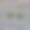 Pampilles interchangeables pour créoles // petit format // vert