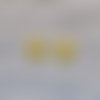 Pampilles interchangeables pour créoles // petit format // jaune