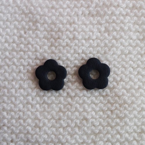 Pampilles interchangeables pour créoles // collection "pluvia" // modèle fleur // #2