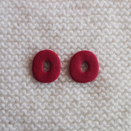 Pampilles interchangeables pour créoles // collection "pluvia" // modèle ovale // #6