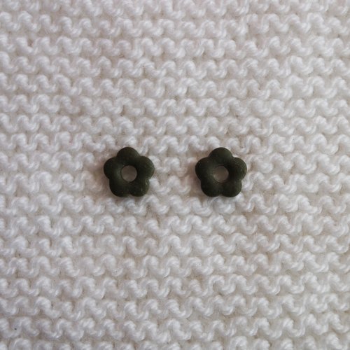 Pampilles interchangeables pour créoles // collection "pluvia" //  petit modèle fleur // #5