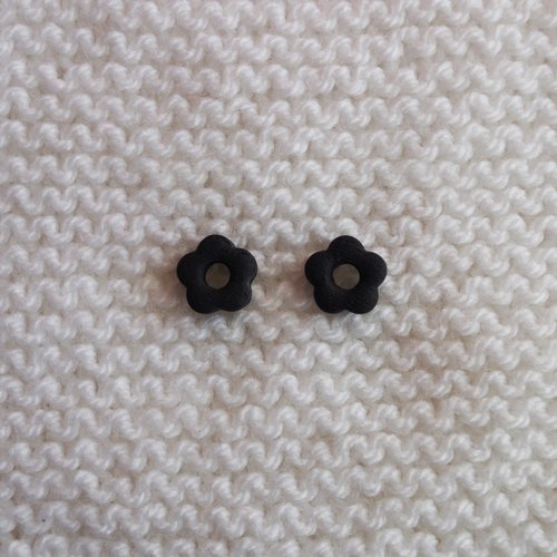 Pampilles interchangeables pour créoles // collection "pluvia" //  petit modèle fleur // #3