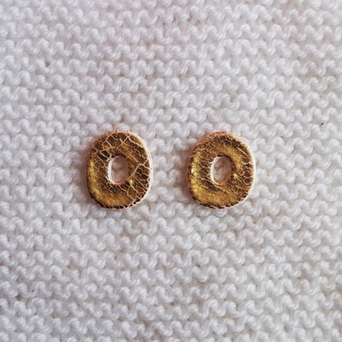 Pampilles interchangeables pour créoles // collection "sagitta" // modèle ovale #4