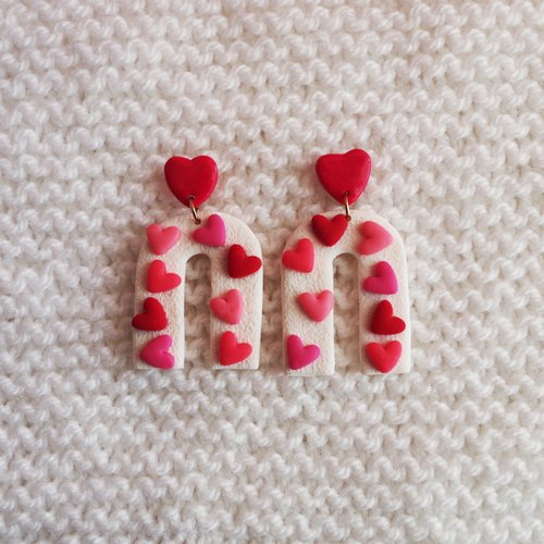 Boucles d'oreilles // collection "sagitta" // grand modèle #1