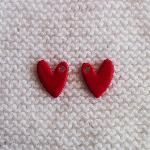 Pampilles interchangeables pour créoles // collection "sagitta" // modèle coeur #1