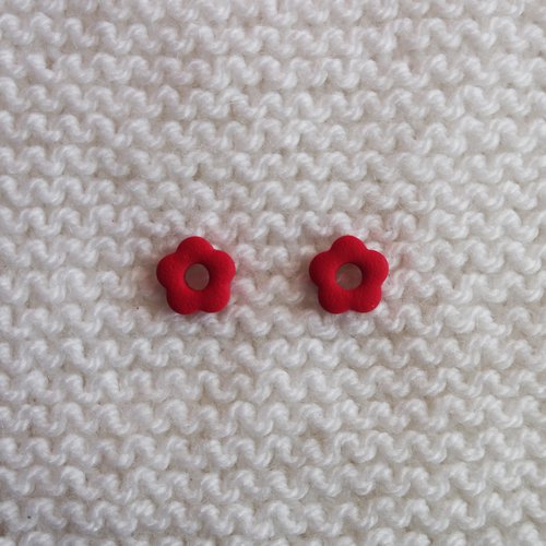 Pampilles interchangeables pour créoles // collection "sagitta" // modèle petite fleur #1