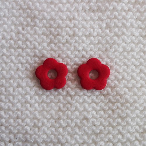 Pampilles interchangeables pour créoles // collection "sagitta" // modèle fleur #1