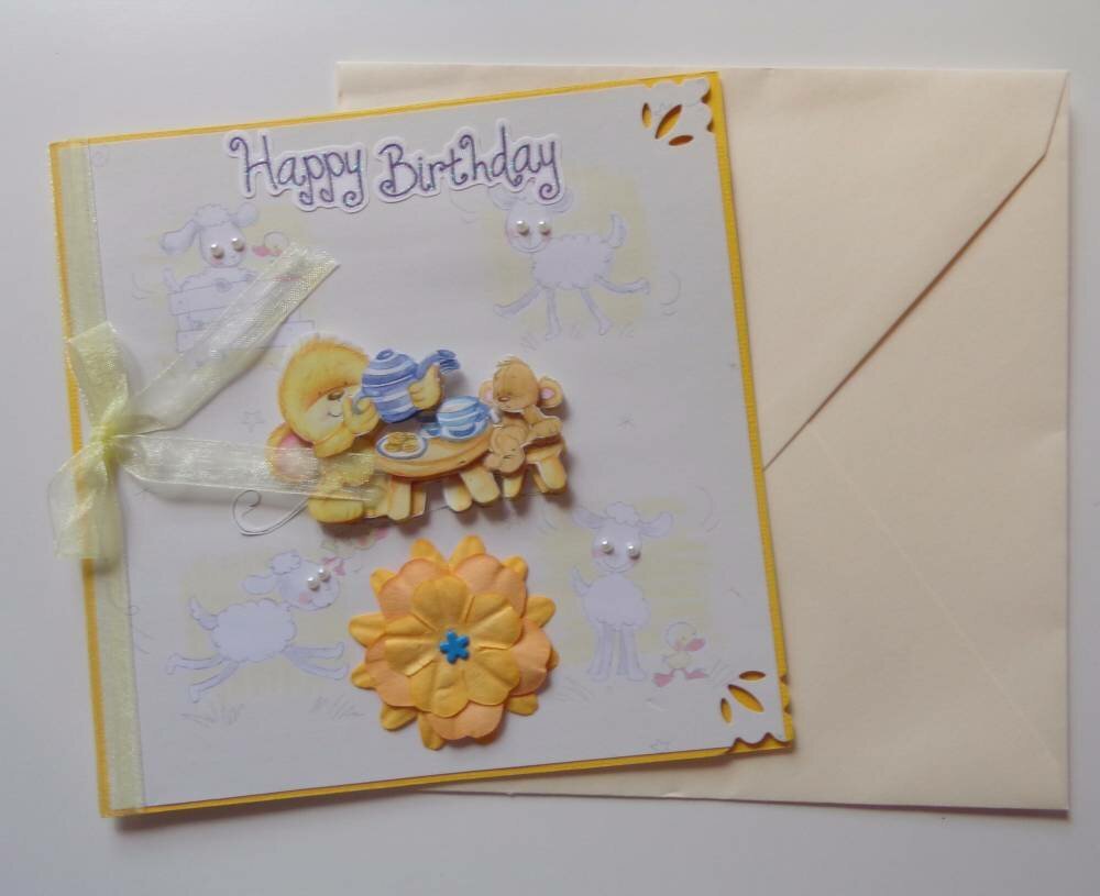 Carte Joyeux Anniversaire Pour Un Enfant Un Grand Marche