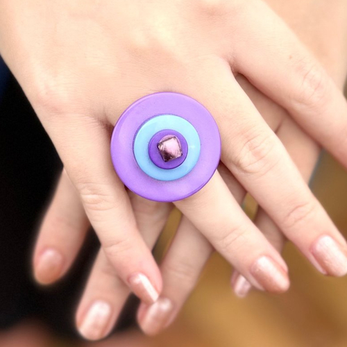 Bague bouton