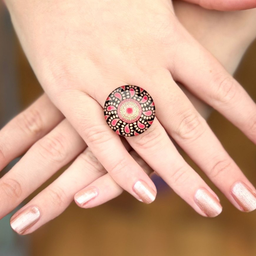 Bague cabochon