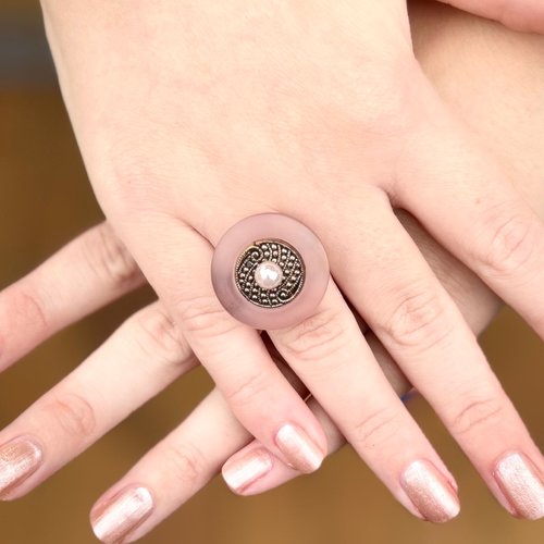 Bague douce et romantique