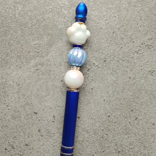 Stylet 2en1pate de chat bleu