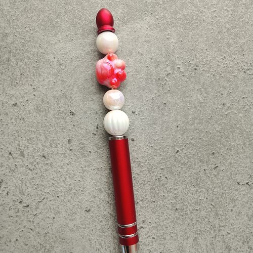 Stylet 2en1pate de chat rouge
