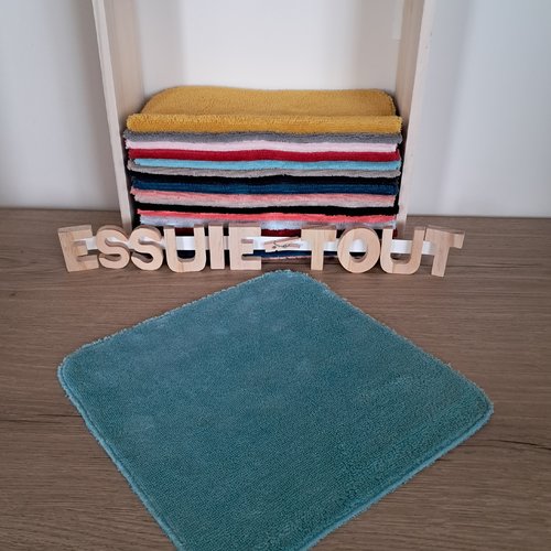 Essuie-tout en tissu micro eponge de bambou douillet - vert menthe