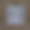 Essuie-mains rectangle en tissu nid d'abeilles 100 % coton - gris clair