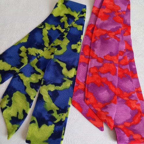 Ceinture, bandeau, headband en tissu, ceinture à nouer, ceinture en tissu