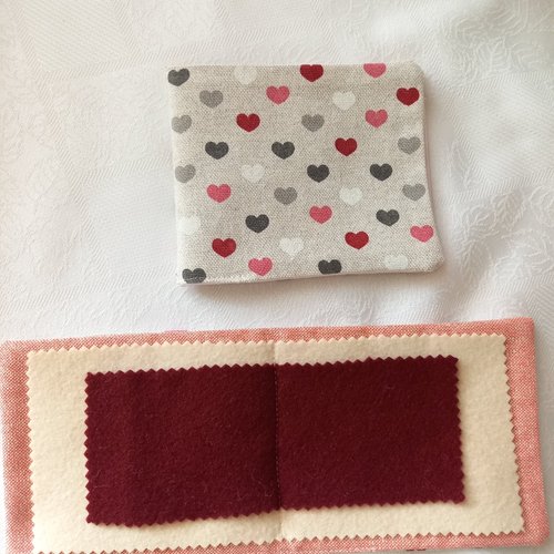 Etui porte-aiguilles à coudre, portefeuille aiguilles, pochette range aiguilles, porte-aiguilles couture, pochette à broderie . couture.