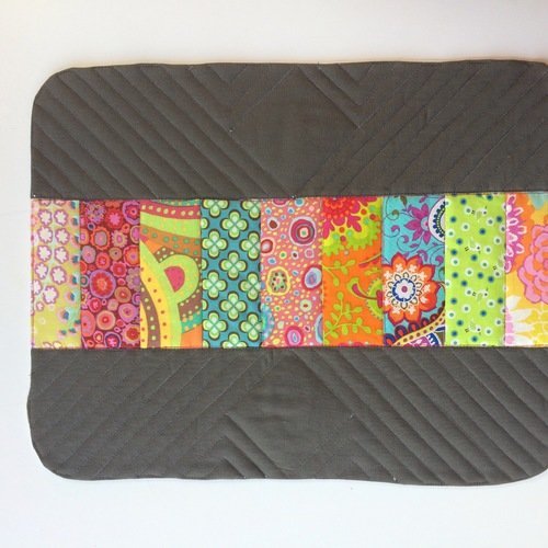Sets de table en patchwork - sets de table moderne