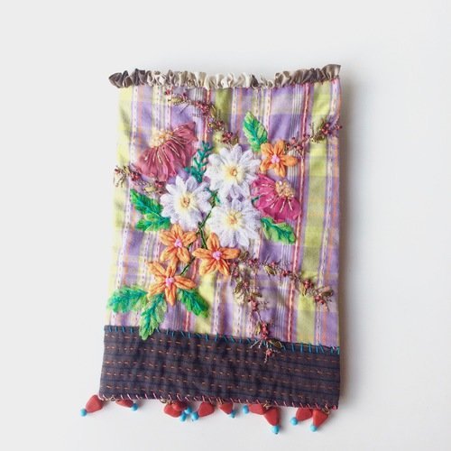 Couverture patchwork - accessoires bujo - protège carnet