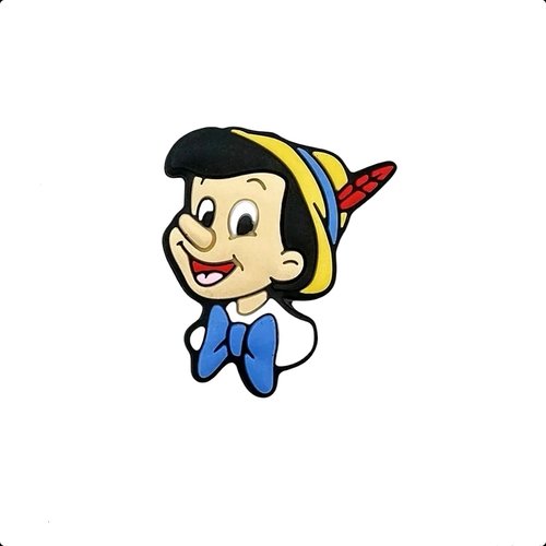 1 perle en silicone pinocchio