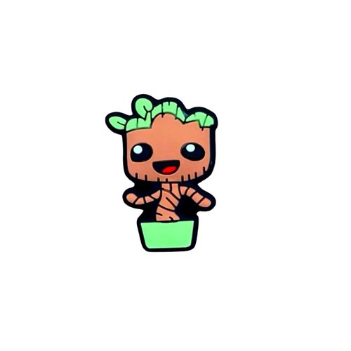 1 perle en silicone groot