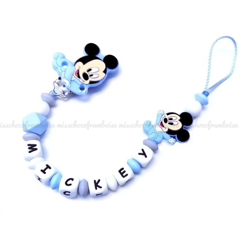 Attache tétine en silicone souris