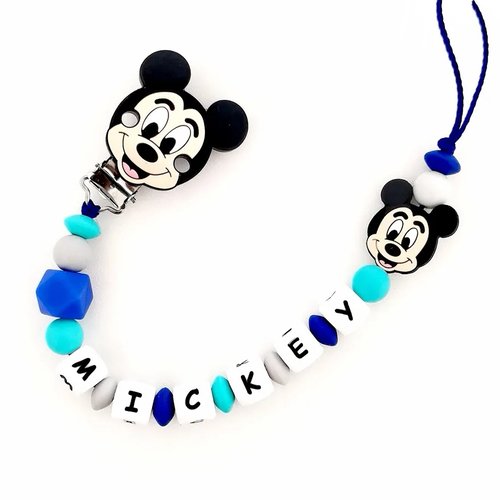 Attache tétine en silicone souris