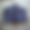 Masque adolescent bleu marine avec des étoiles blanches