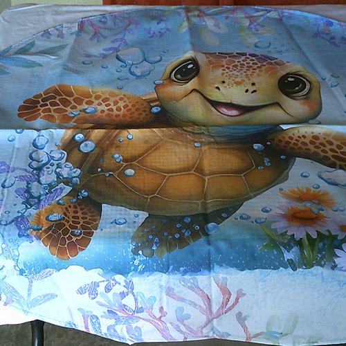 Tapis tortue diamètre 95 cm