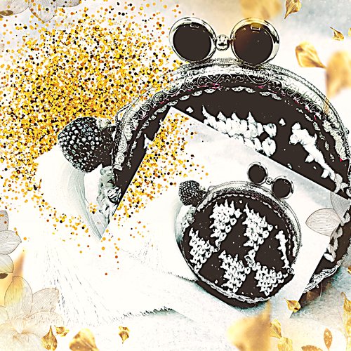 Porte-monnaie /*black&  white *