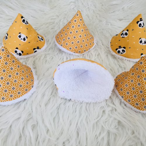 Protege zizi pour le change des petits farceurs lot de 6 cones