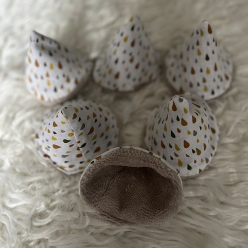 Protege zizi pour le change des petits farceurs lot de 6 cones