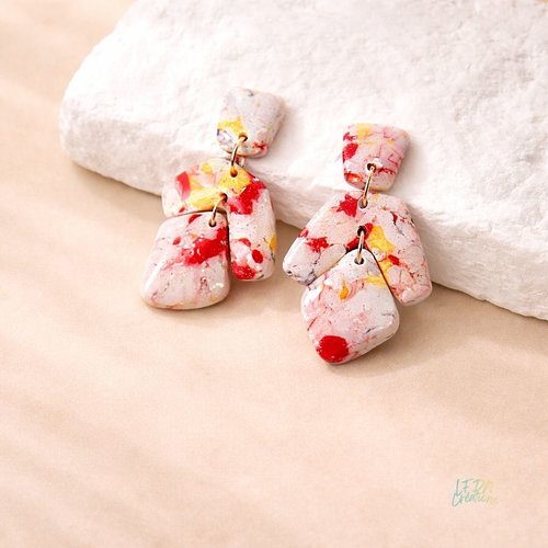 Boucles d'oreille true colors modèle 1