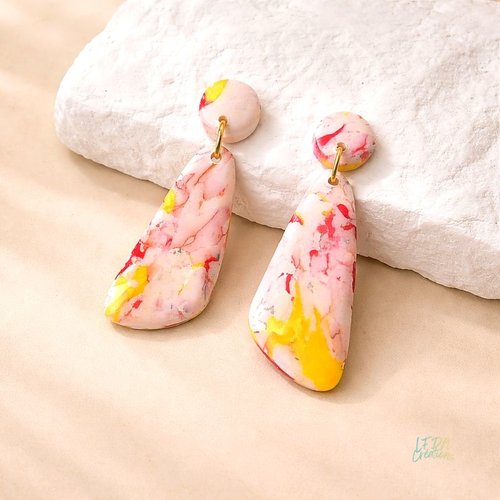 Boucles d'oreille true colors modèle 6