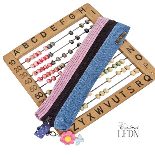 Trousse scolaire artisanale